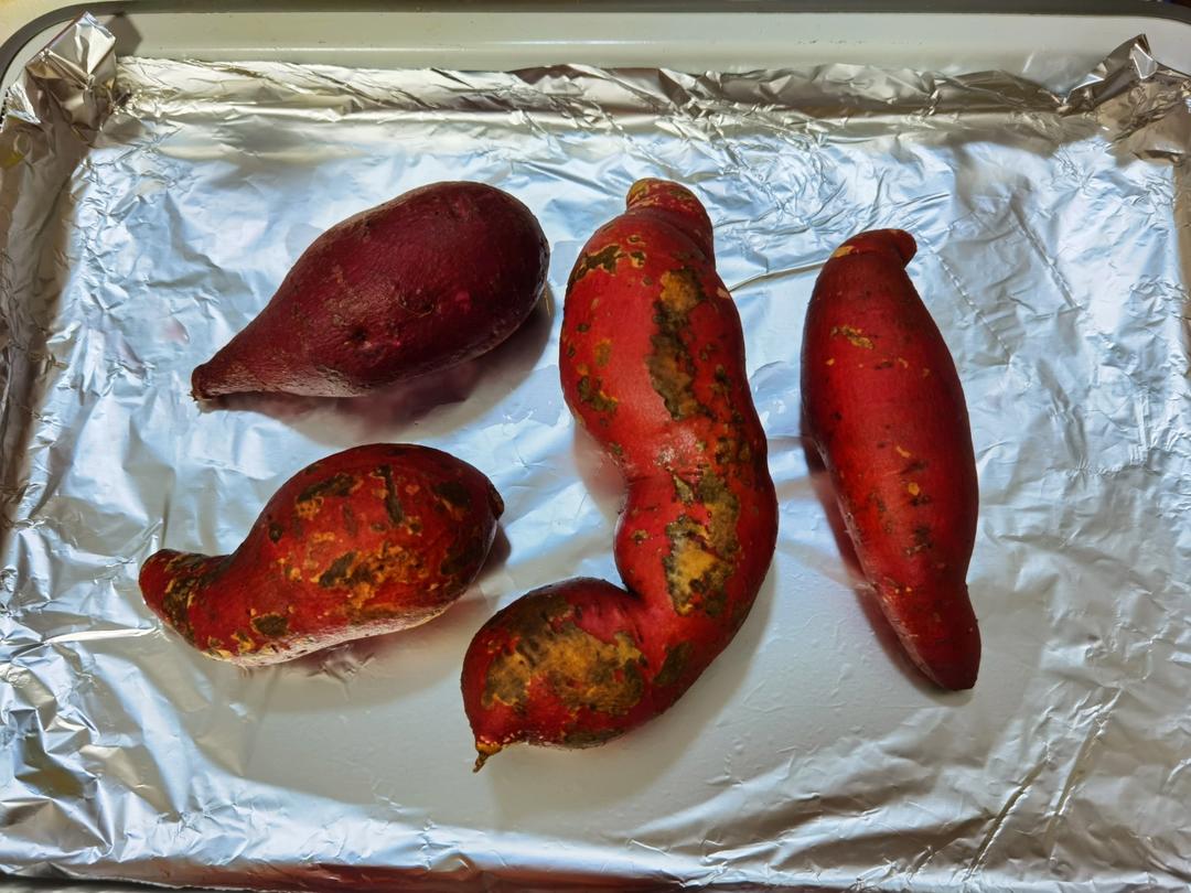 蜜香烤红薯【12月北鼎烤箱食谱】