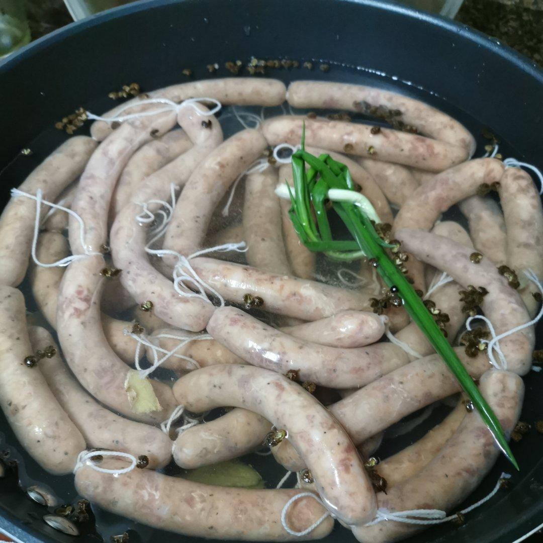 Q弹多汁的自制台式脆皮肠——绝对秒杀市售