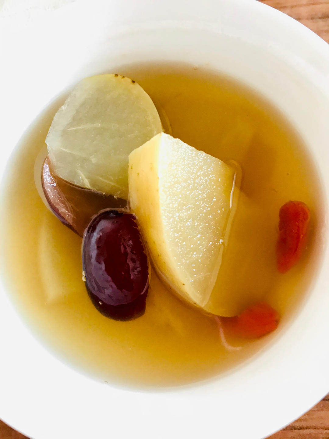 秋日苹果红枣糖水