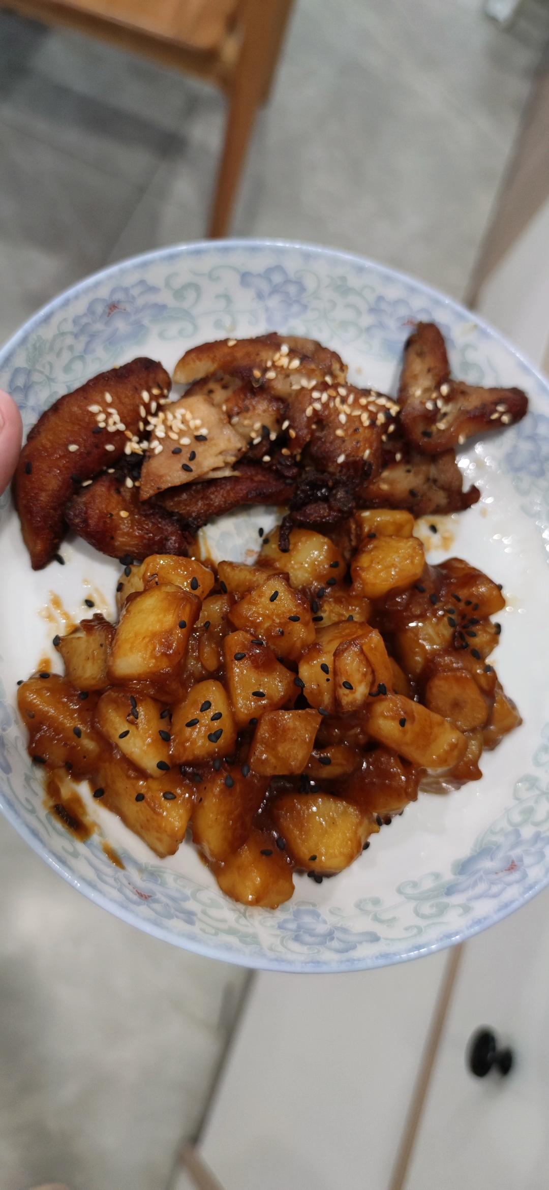 土豆🥔的灵魂吃法，烧土豆，孩子的最爱❤️