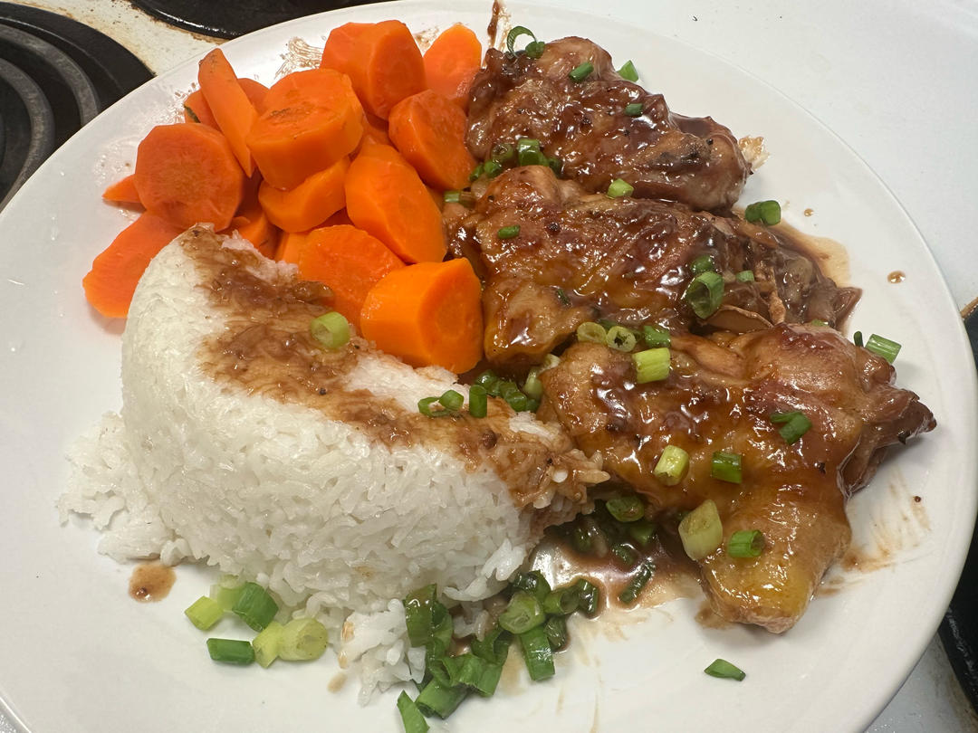 照烧鸡腿饭