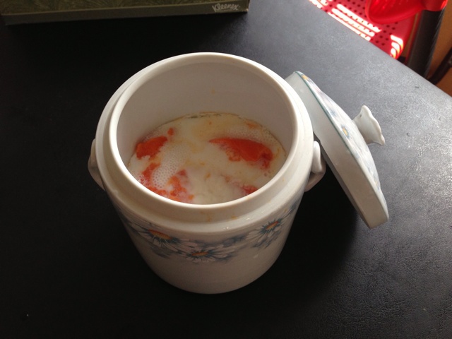 木瓜炖奶