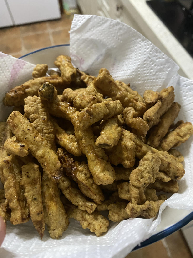 比肉还香❗️㊙️酥炸杏鲍菇