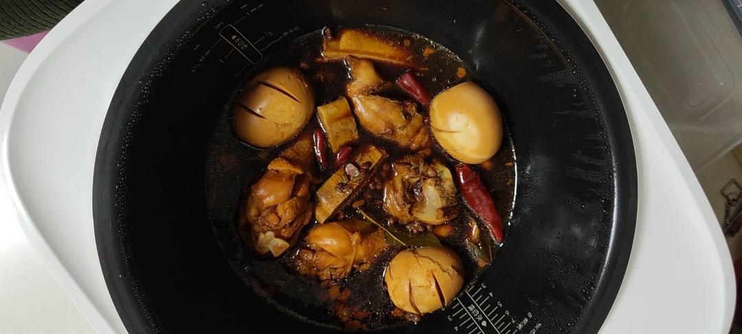 爆好吃的卤鸡腿 卤蛋❗电饭煲 炒锅都可以做~