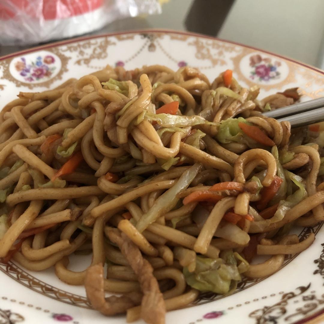 日本人教你做正宗料理之日式炒面