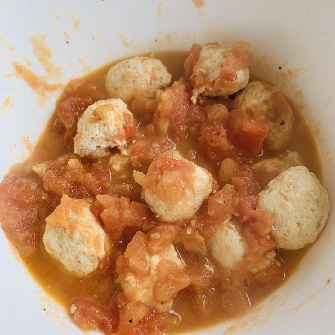 【番茄鸡肉丸】