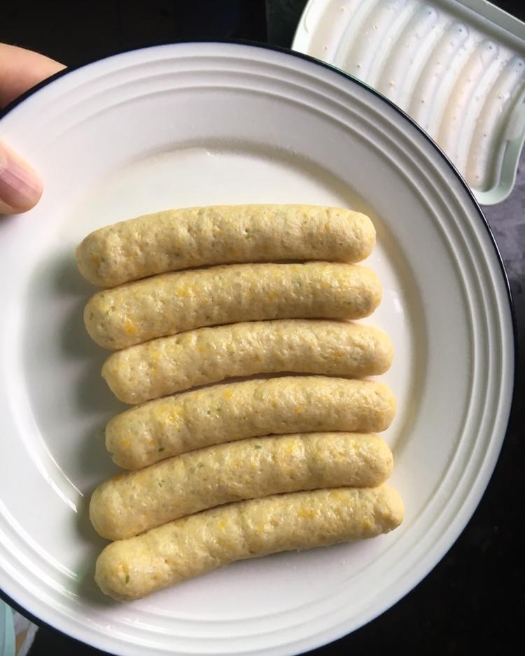 猪肉玉米肠火腿肠宝宝辅食