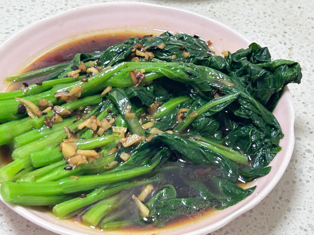 白灼菜心