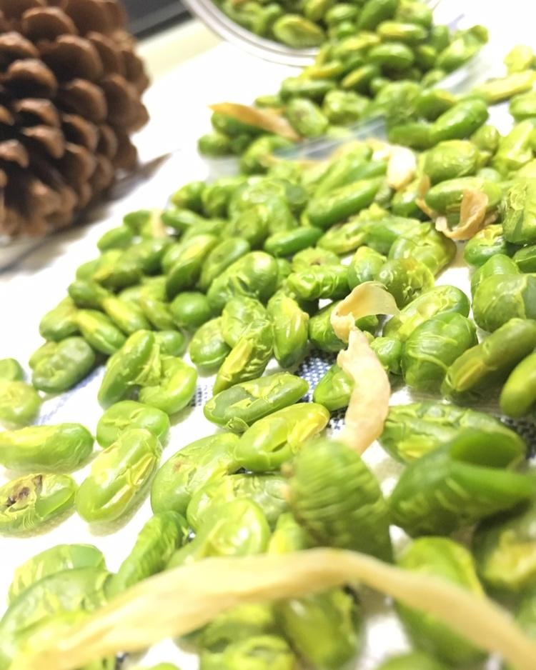 熏毛豆（炙毛豆）