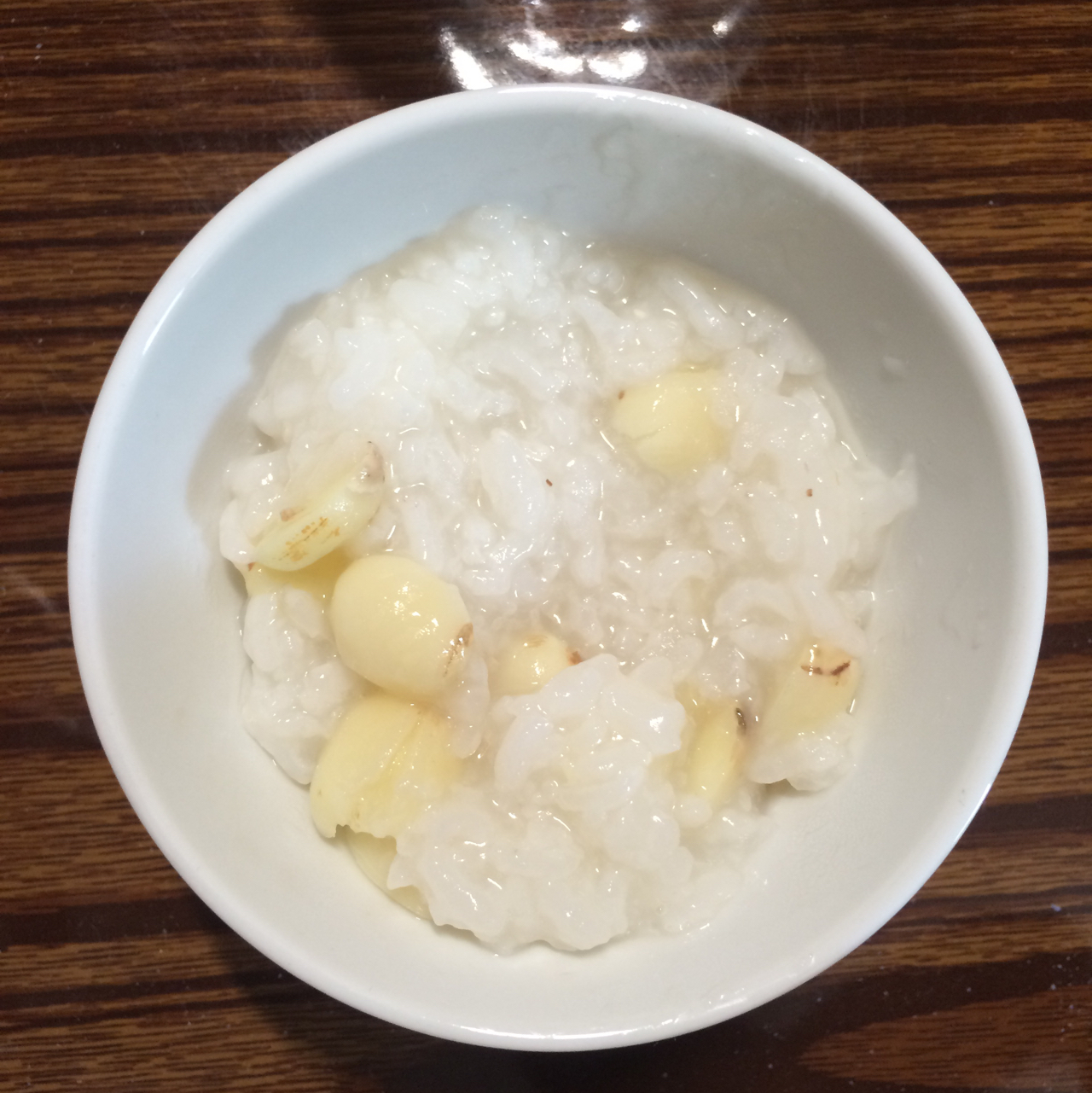 kuma小姐做的莲子粥