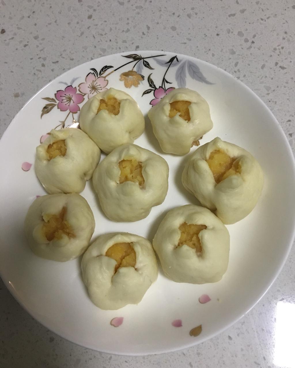 奶黄馅儿和奶黄包