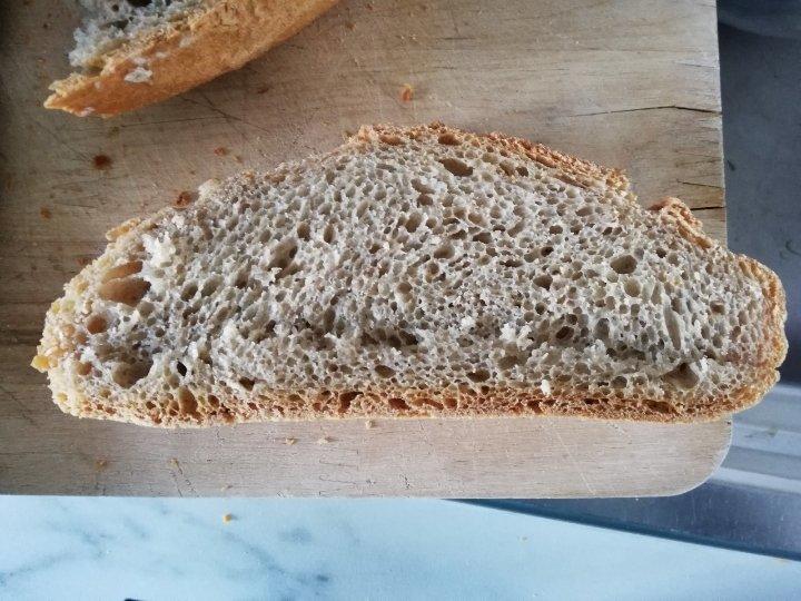 欧包/乡村面包-无油不用揉 No Knead Bread