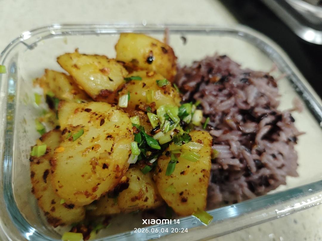 香煎土豆块