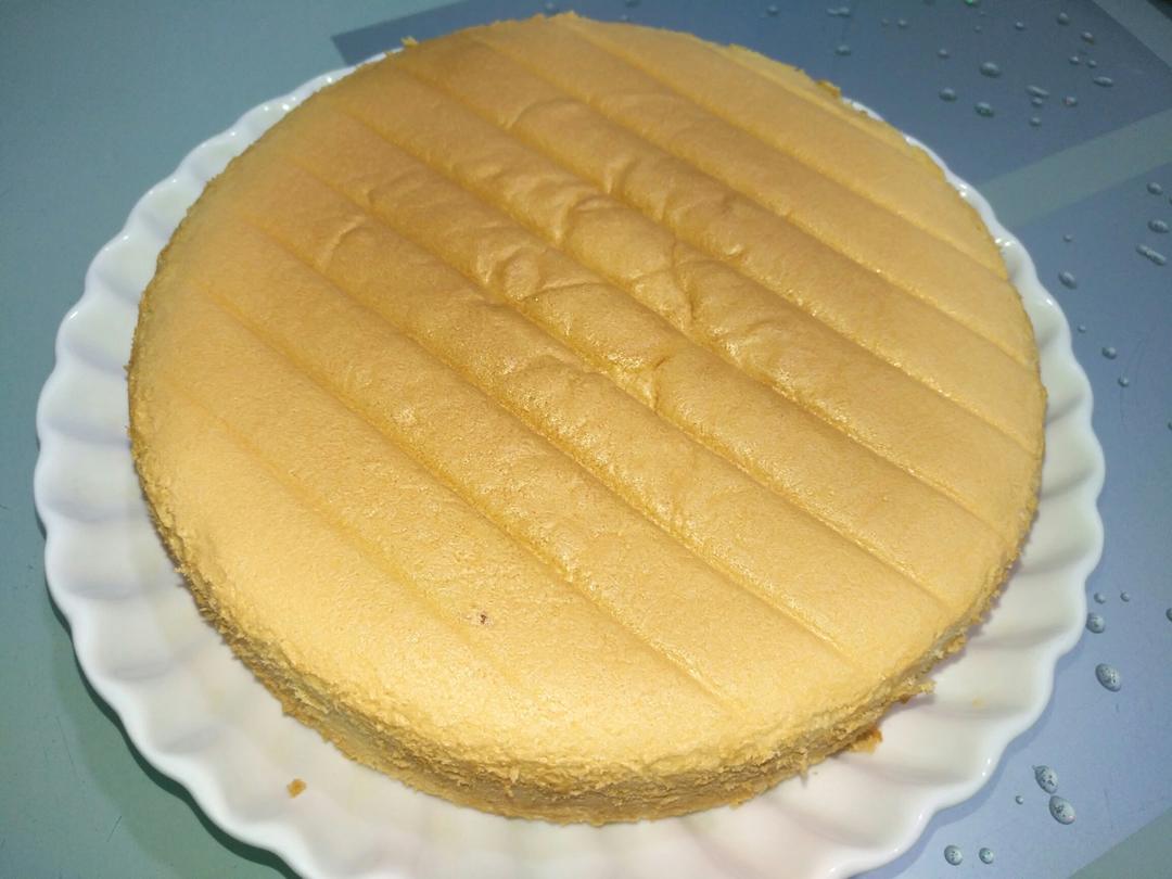 amily做的8寸轻芝士蛋糕入口即化
