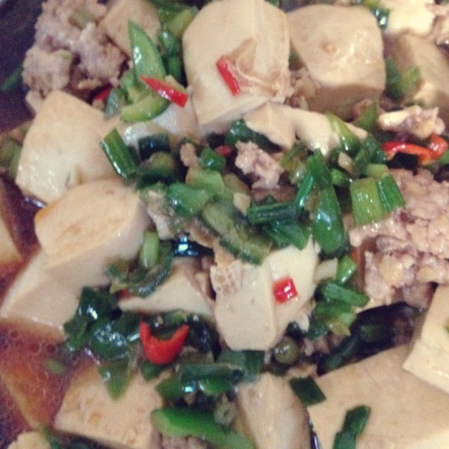 肉末豆腐~无敌下饭菜