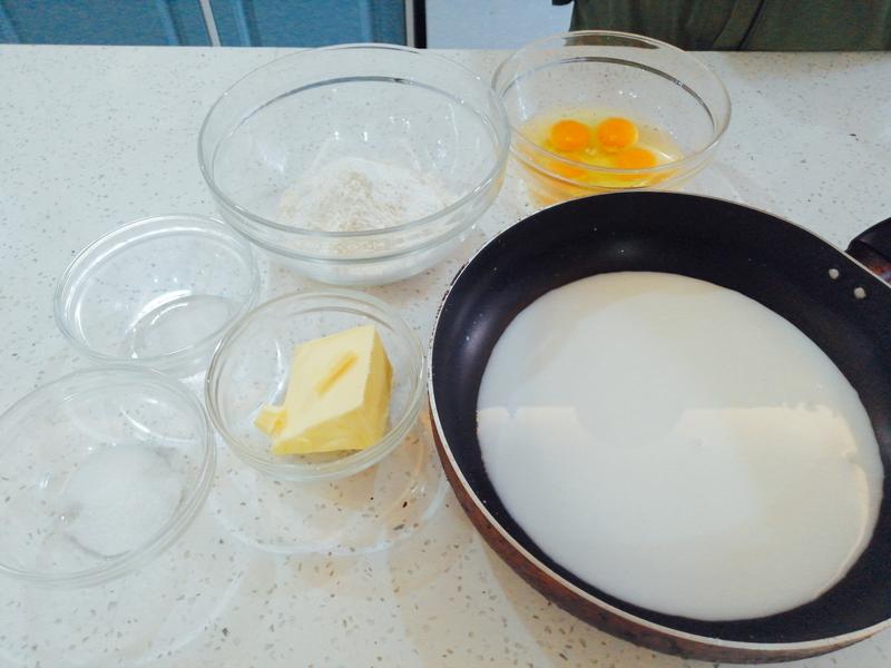 纯奶手撕吐司的做法 步骤1