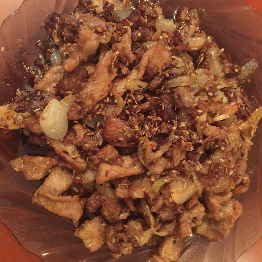 孜然肉片