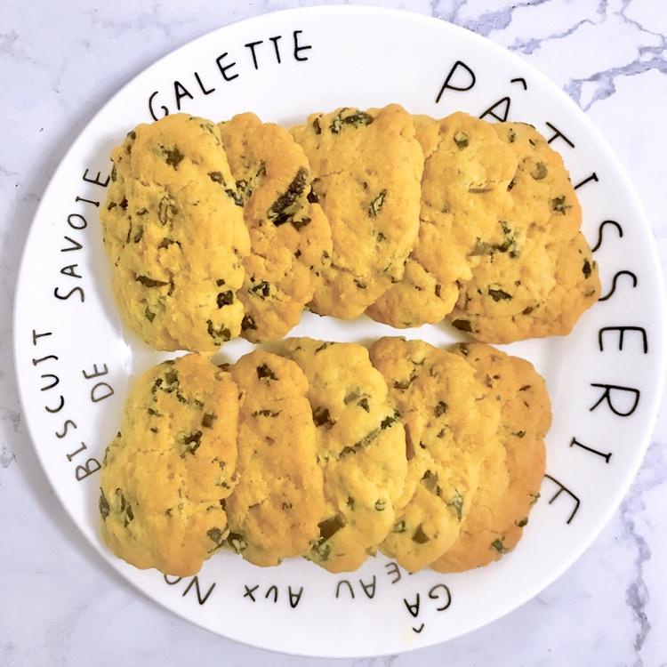 《香葱海苔曲奇饼干🍪》精致下午茶点心