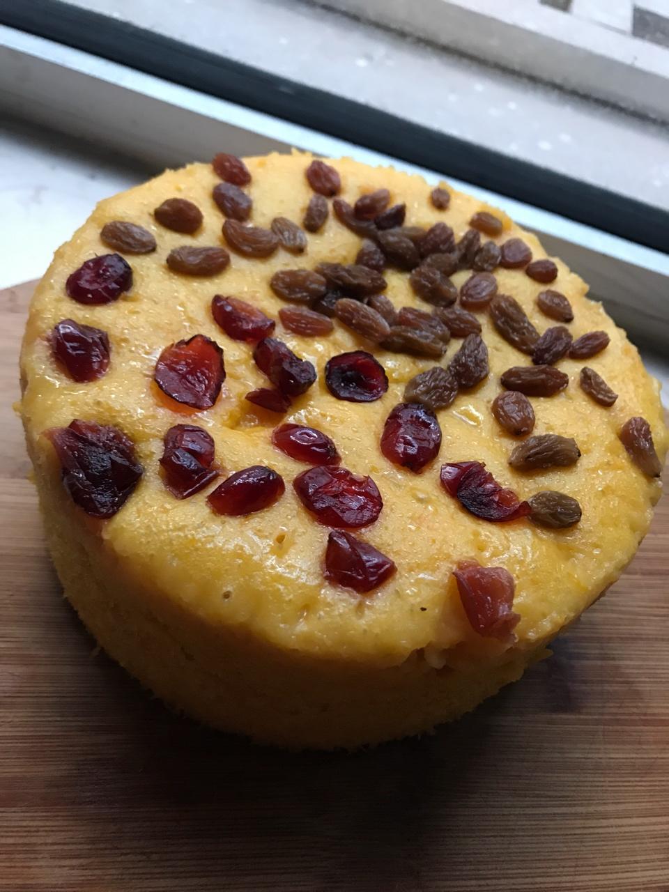 南瓜发糕 Steamed Pumpkin Cake