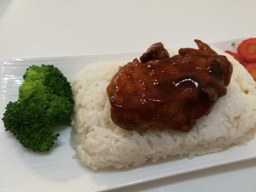 照烧鸡腿饭—小朋友最爱的套餐