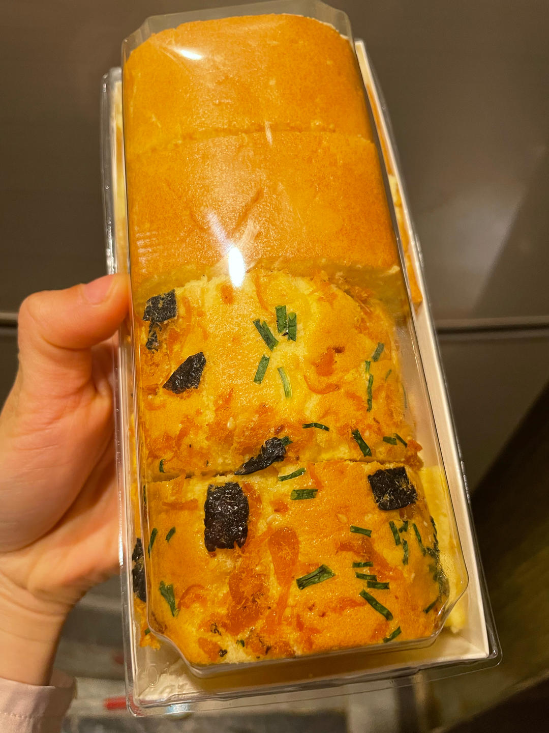 香葱肉松肥蛋糕卷～