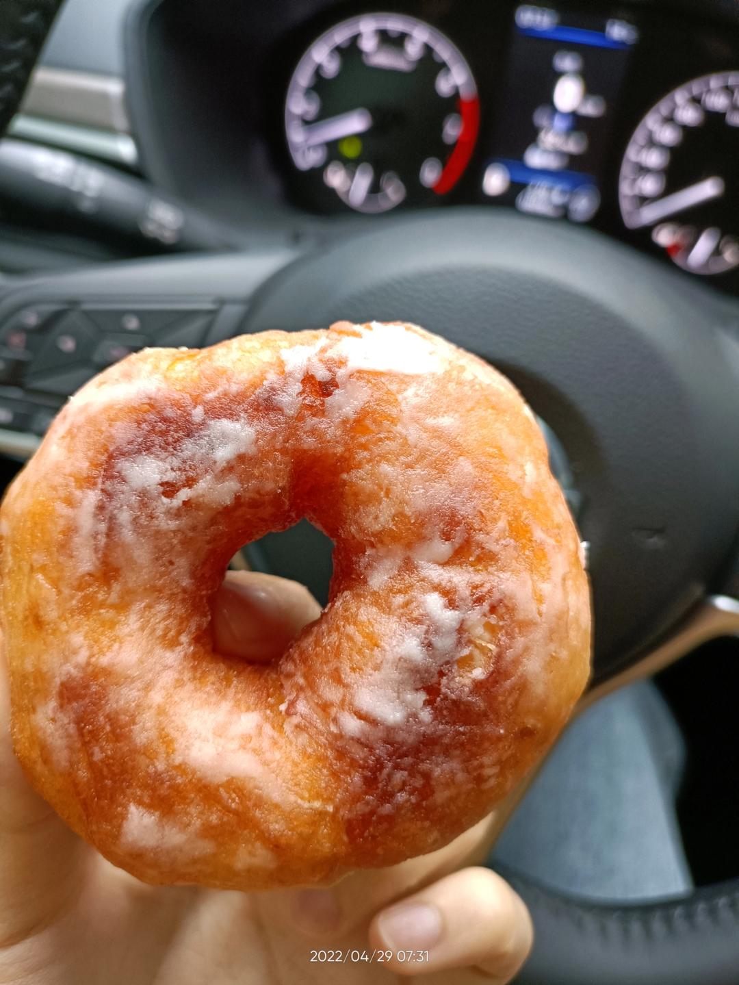 🍩超快手一小时低糖无需烤箱的甜甜圈（详细视频）