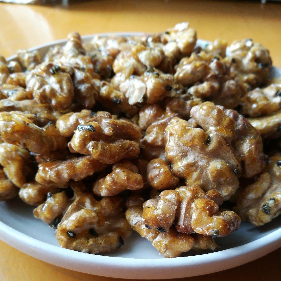 【琥珀核桃仁】冰糖无油不粘手