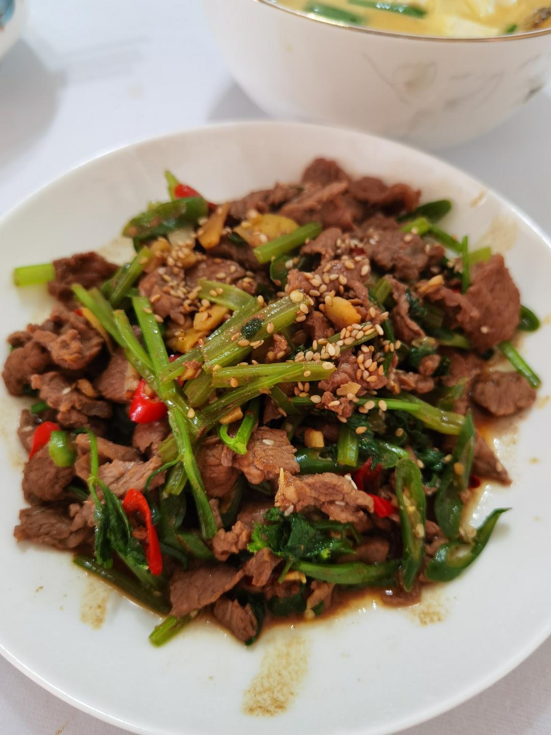 小炒黄牛肉｜香辣下饭｜非常好吃！