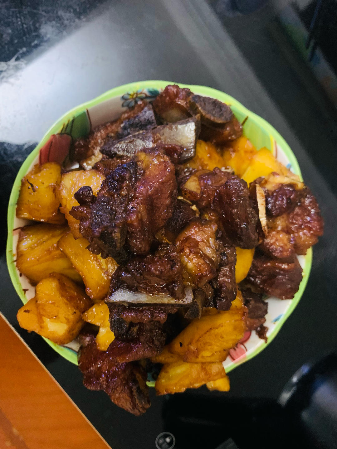 菠萝🍍➕排骨这样做真的巨巨巨好吃！酸酸甜甜的～