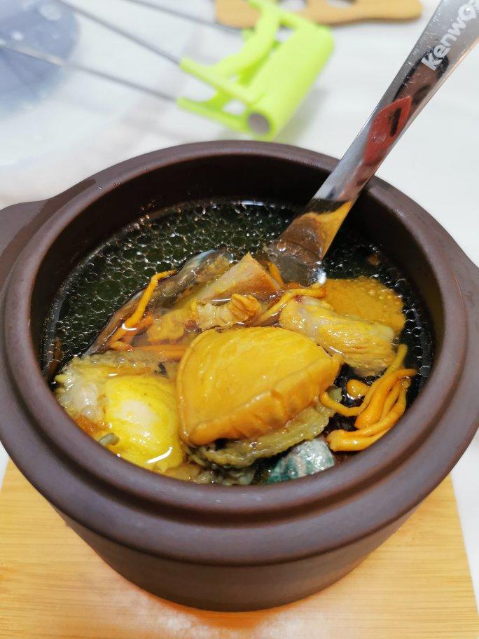 虫草花鲍鱼汤