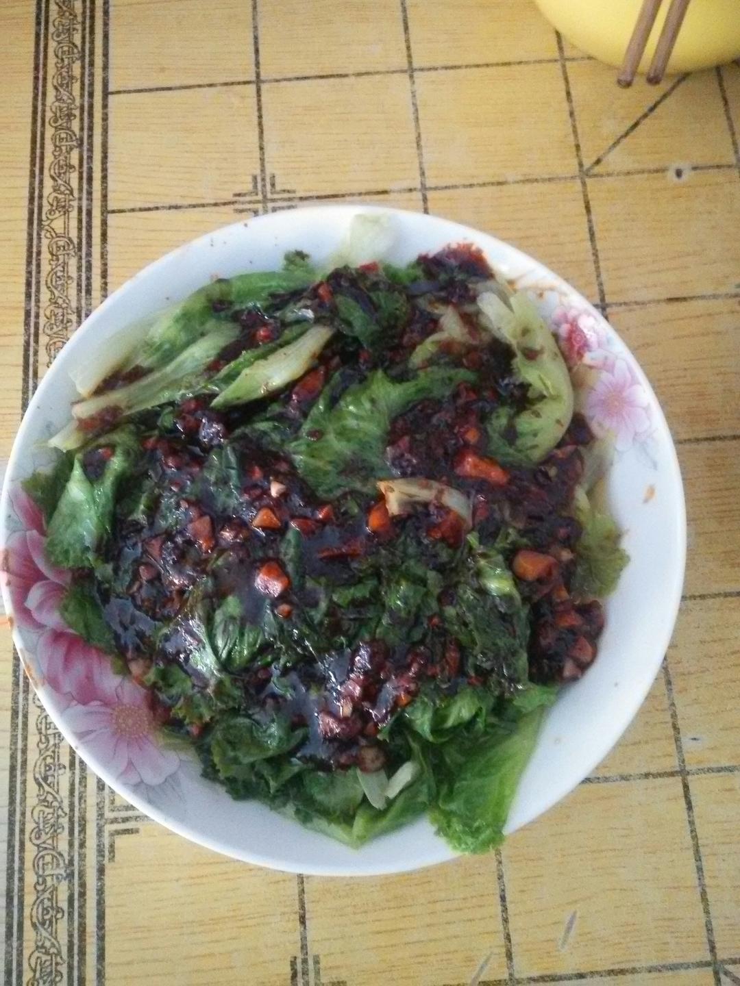 家常菜 蚝油生菜