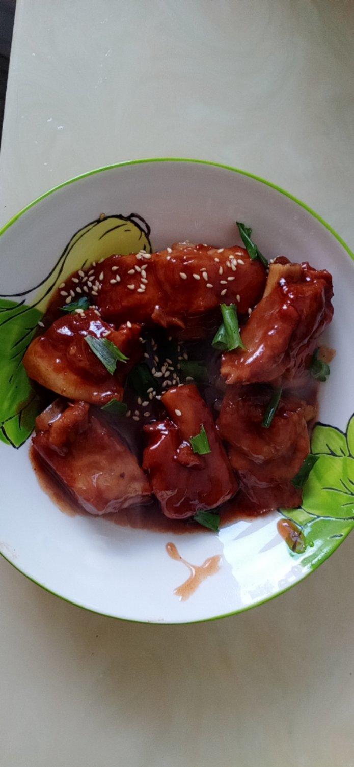 糖醋排骨（试验多次的最佳口感）