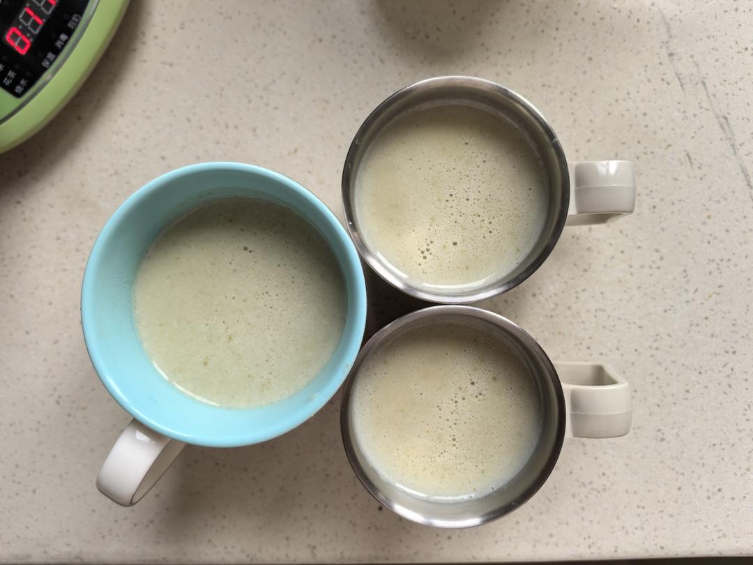 夏日早餐专属—绿豆沙牛乳