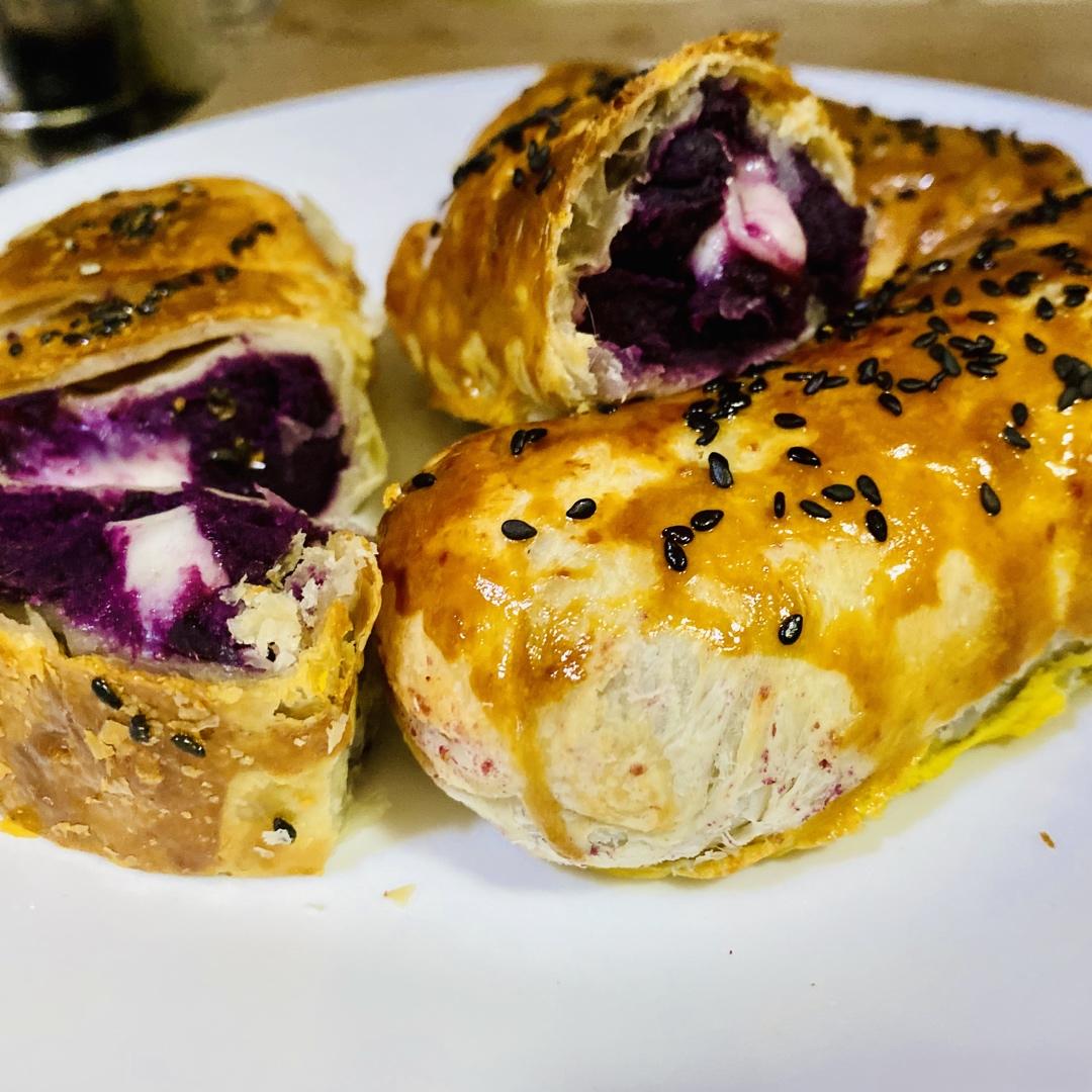 超级快速的紫薯酥