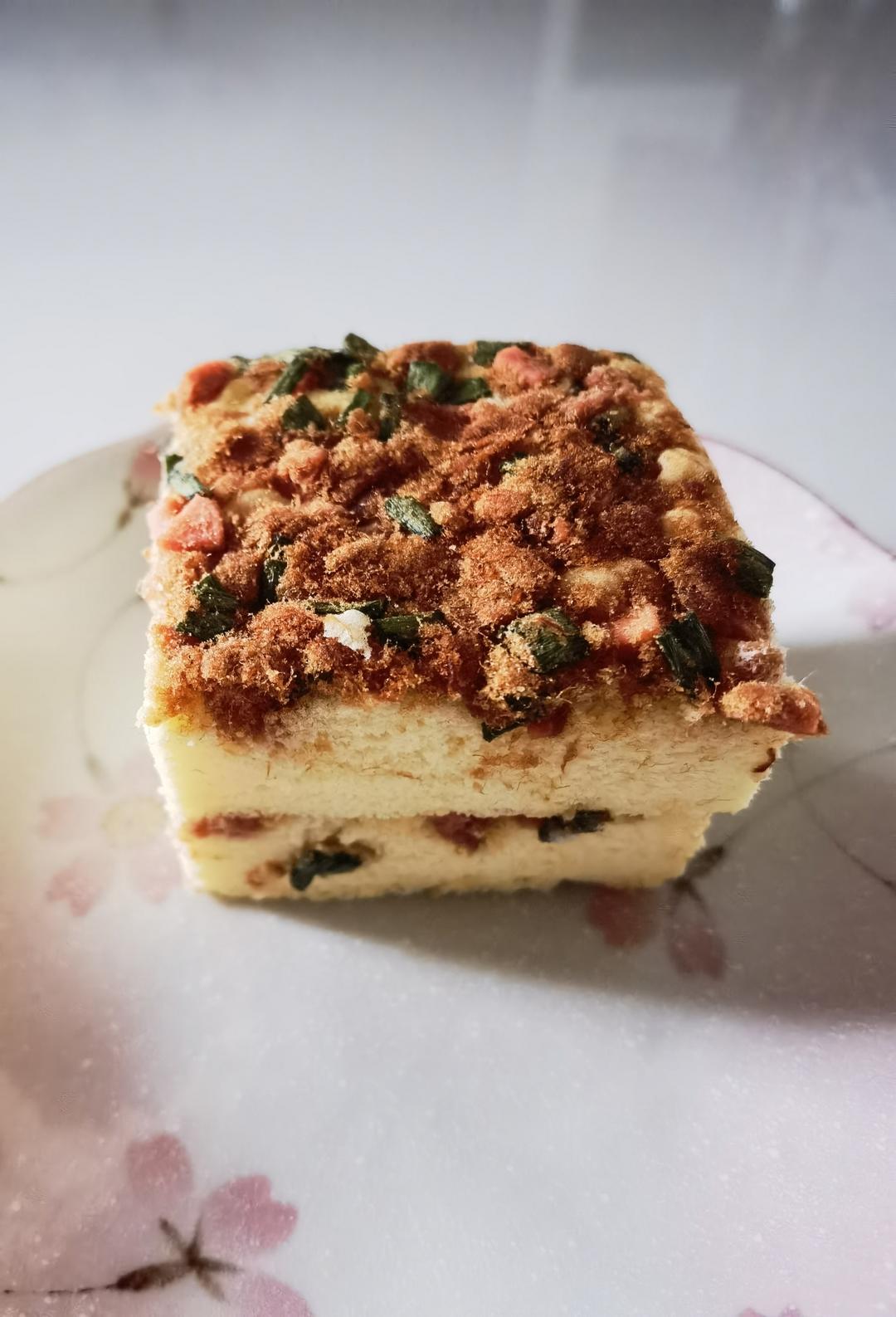 香葱肉松蛋糕