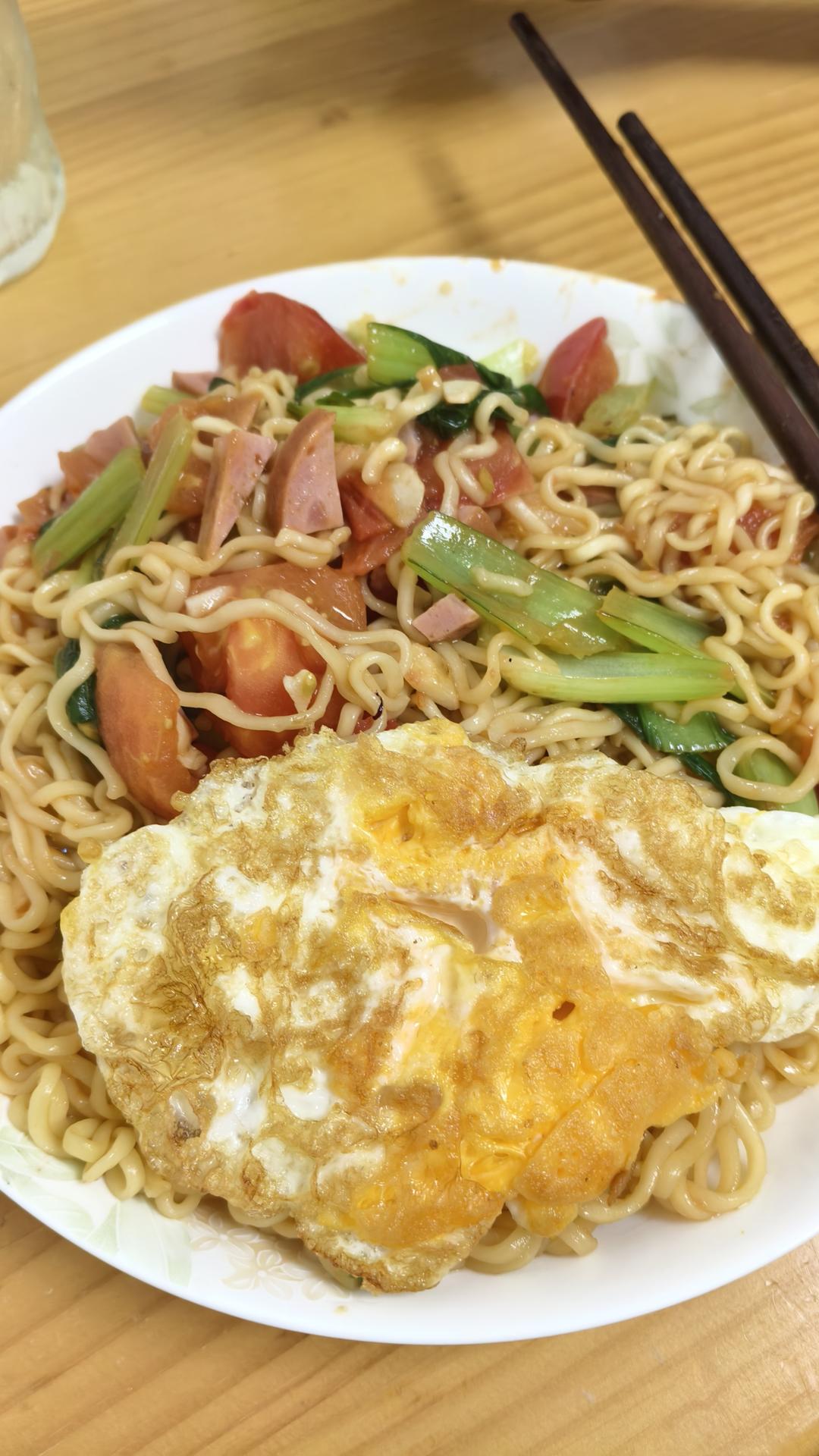 秒杀路边摊✨好吃到没朋友‼️懒人炒方便面🍜