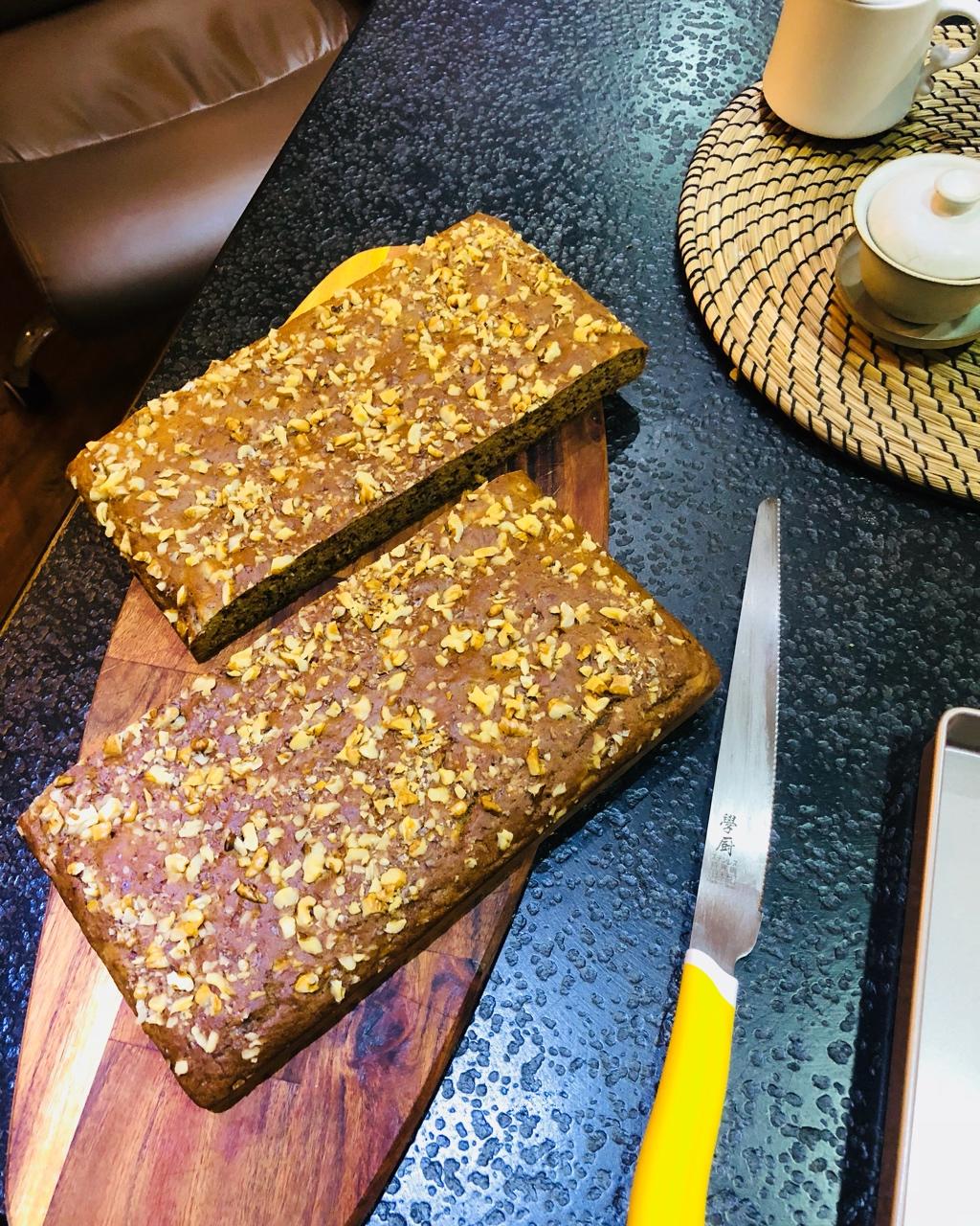 香蕉核桃蛋糕（低油少糖健康版）