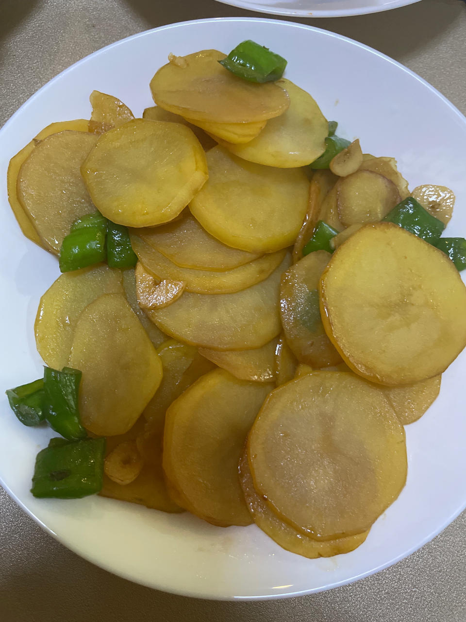 家常炒土豆片