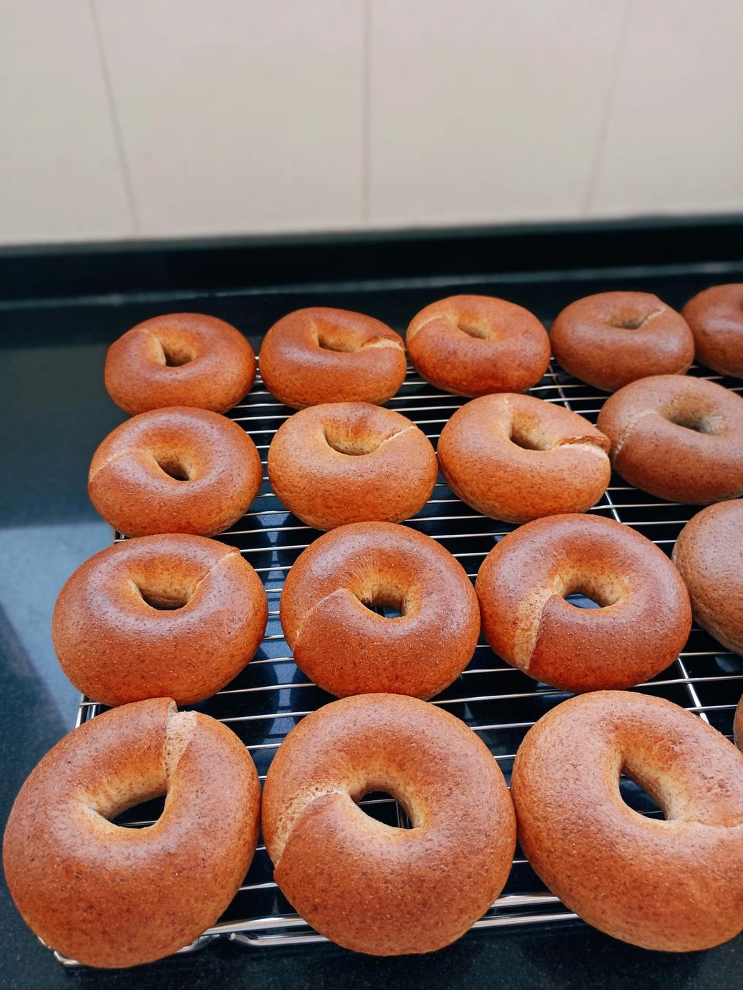 全麦贝果（白燕全麦面包粉100%）