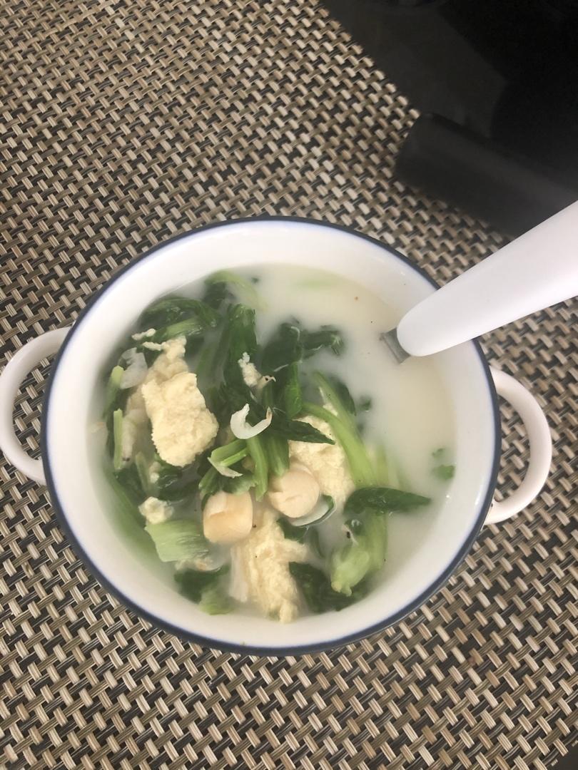 小白菜炖豆腐