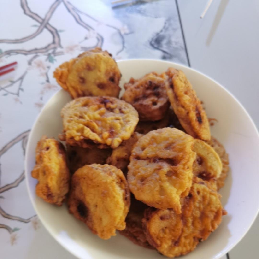 堂妈小厨——酥炸藕盒