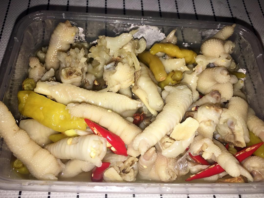 柠檬泡椒凤爪
