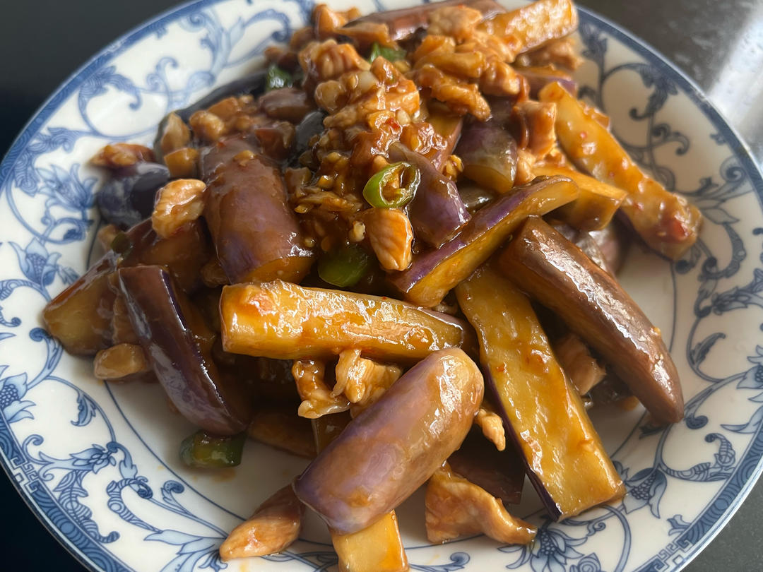 超级下饭酱香味肉末茄子