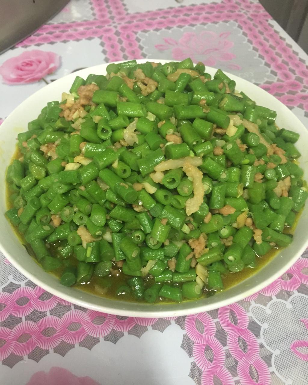 肉末豆角