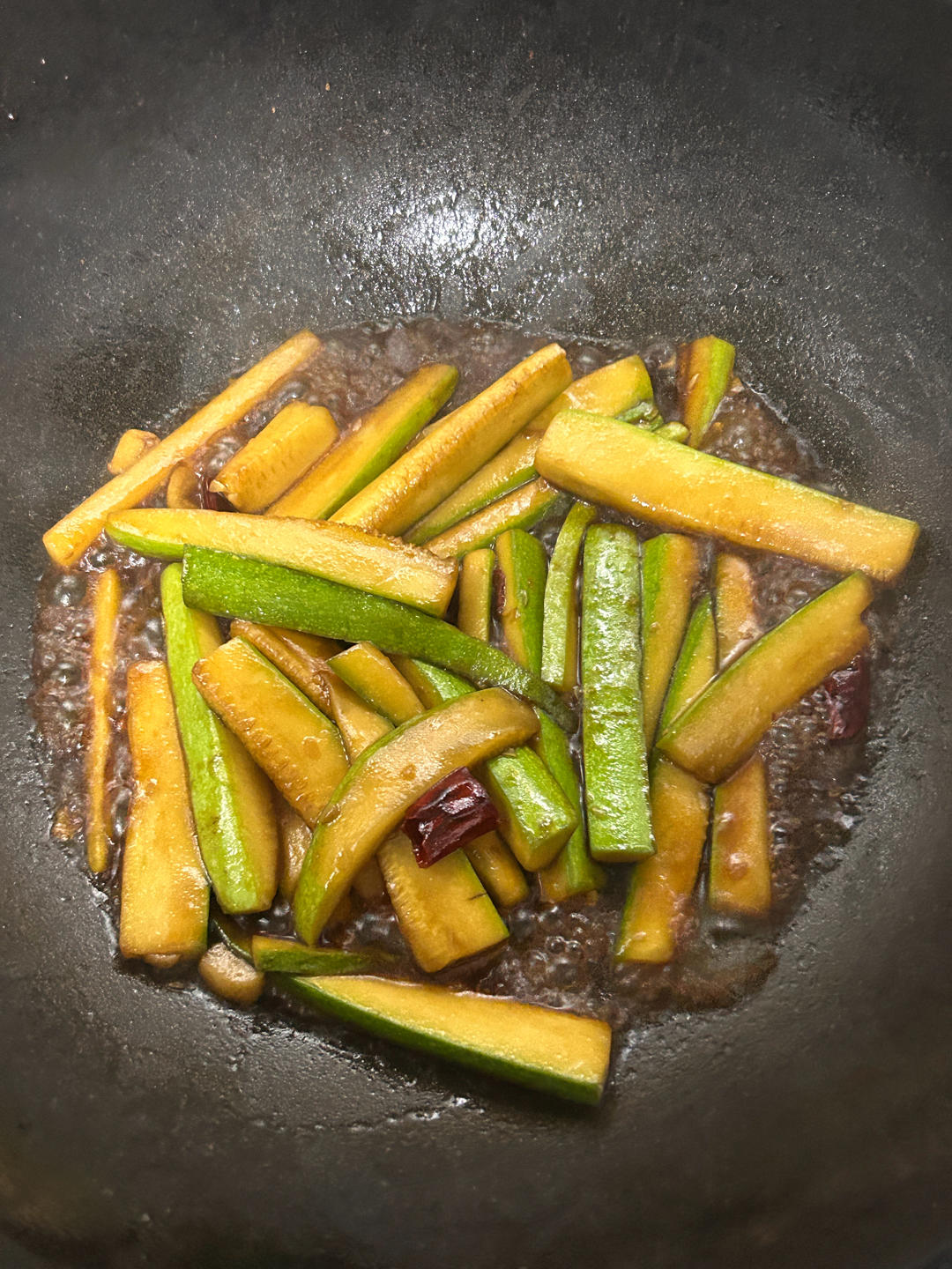 炒西葫芦条🥒的做法 步骤7