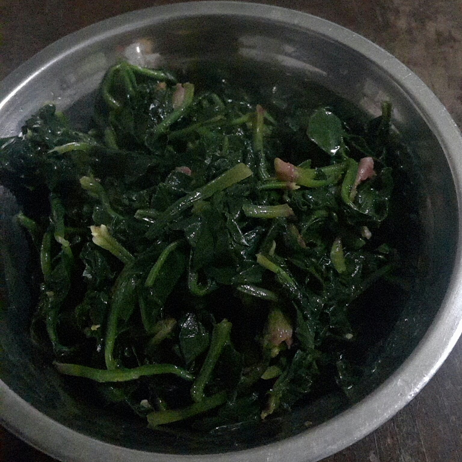 清炒菠菜