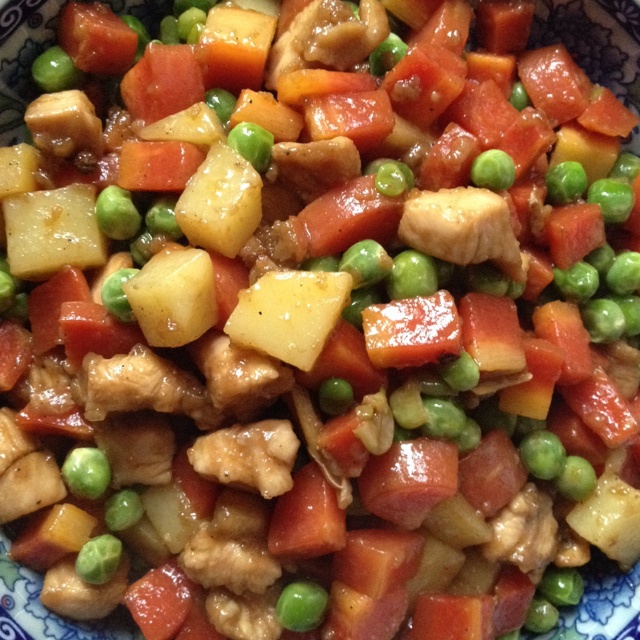 wting938做的炒三丁