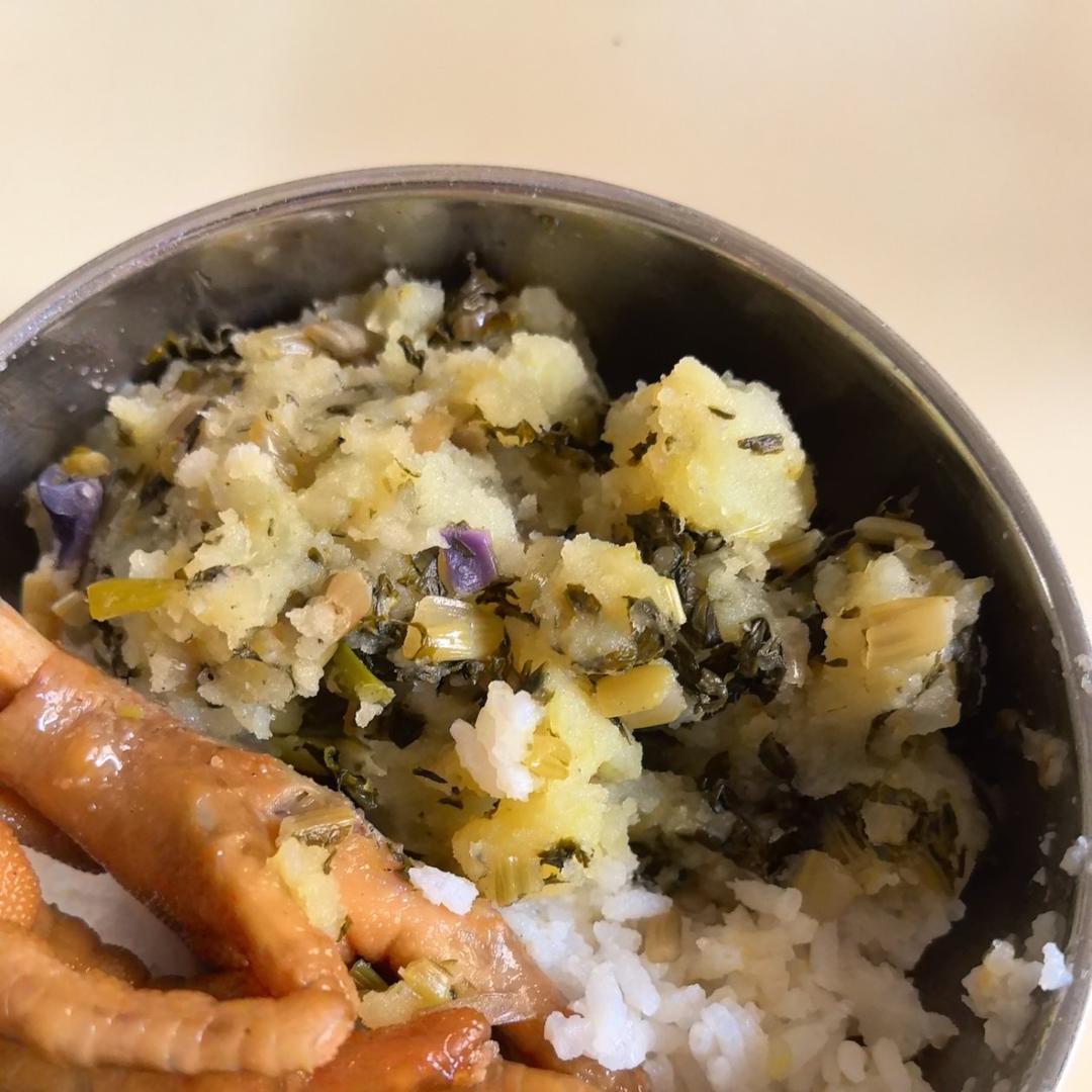 酸菜土豆泥