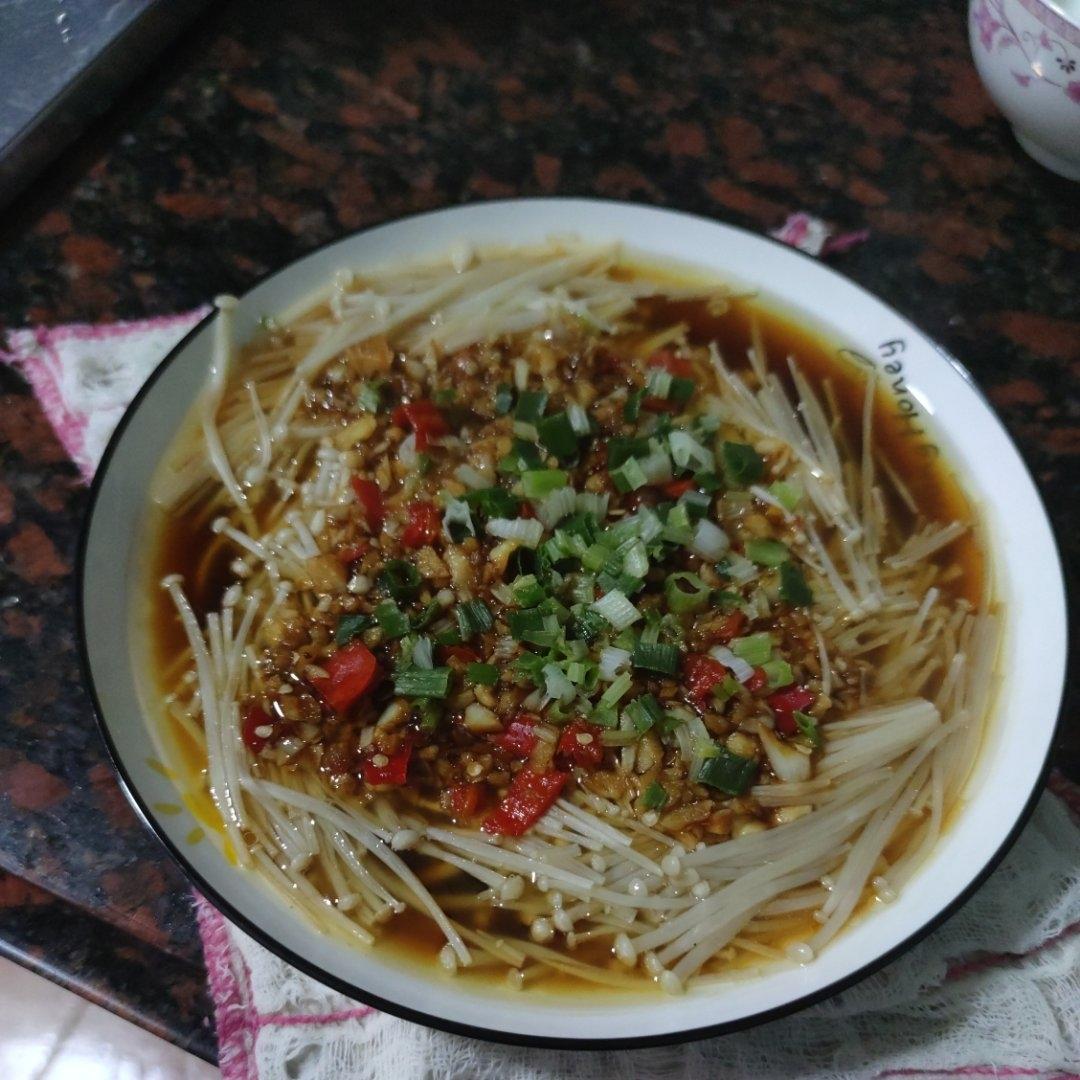 金针菇最好吃的做法❗️蒜蓉金针菇
