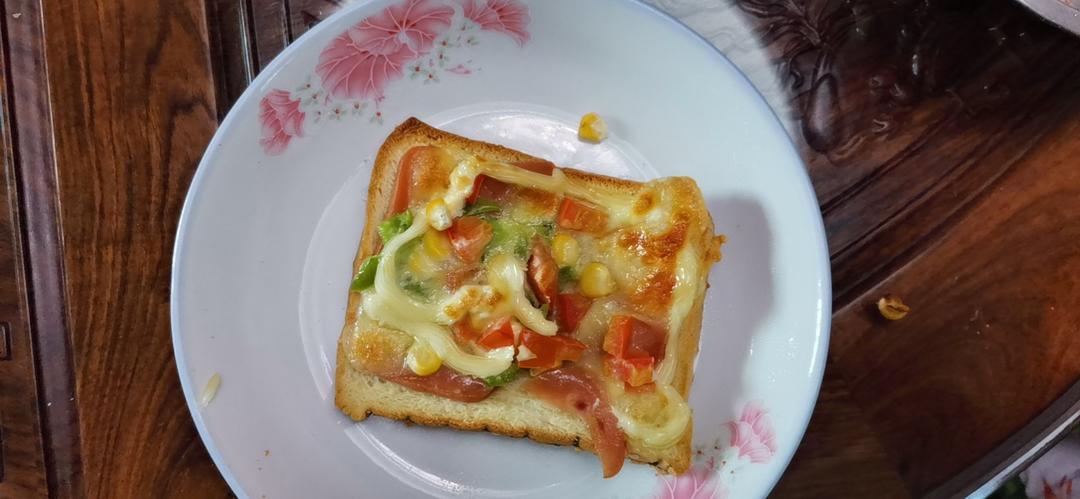 超好吃面包披萨🍕